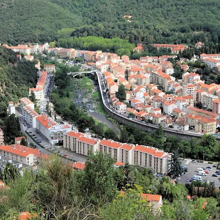 F2 Avec Ascenseur, Wifi Et Animaux Acceptés à Amélie-les-bains - Fr-1-703-1 Apartamento Amélie-les-Bains-Palalda